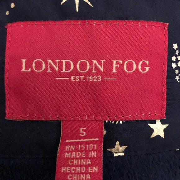 Children’s London Fog Jacket, size 5. - Picture 5 of 7